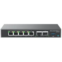 Grandstream Gateway All In One Routeur Firewall NGFW PBX, Router, Schwarz, Silber