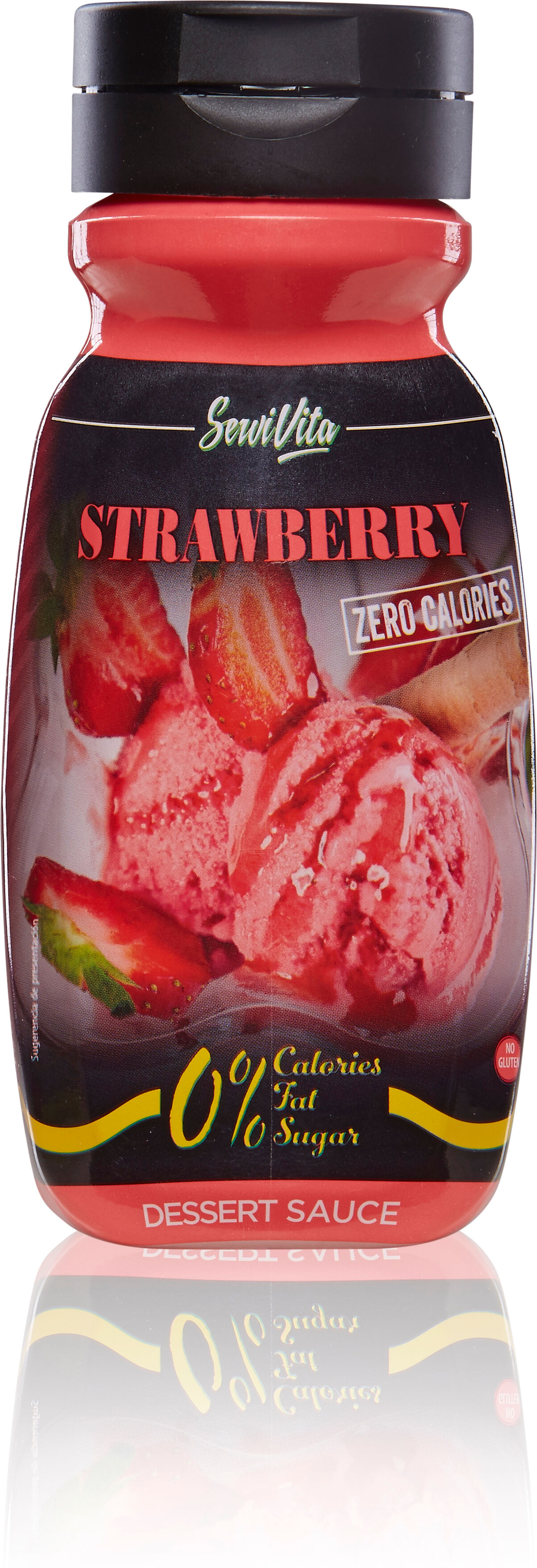 Servivita Zero Calorie Strawberry Syrup 320 ml
