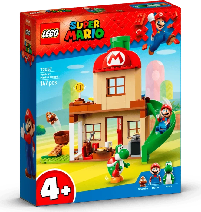 72057 Super Mario Yoshi besucht Marios Haus, Konstruktionsspielzeug