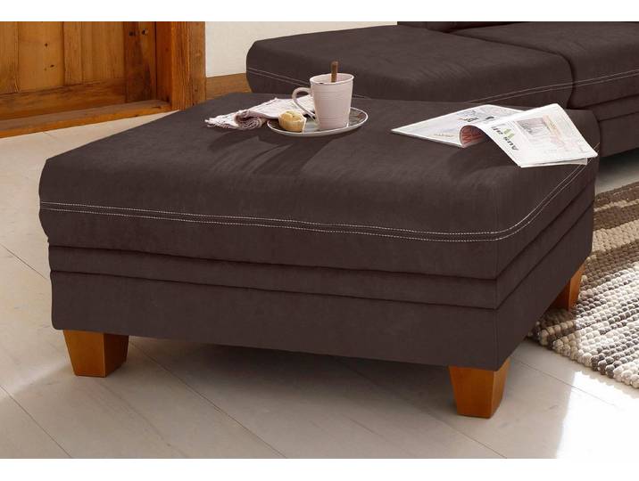 OTTO home Hocker Husum, mit Kontrastnaht
