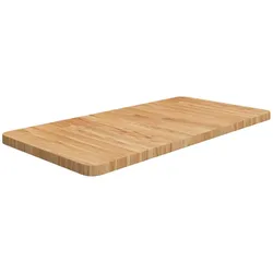 vidaXL Waschtischplatte Hellbraun 80x40x2,5 cm Massivholz Behandelt