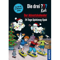 KOSMOS - Die drei ??? Kids – Der Adventskalender: 24 Kapitel, Rätsel und Bastelspaß ab 8 Jahren