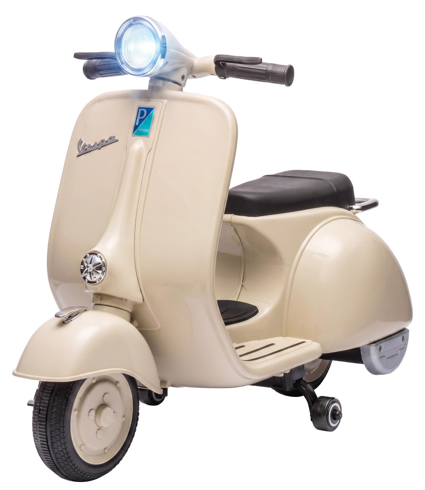 AIYAPLAY Elektrische motorfiets voor kinderen, 6V, met stabilisatorwielen