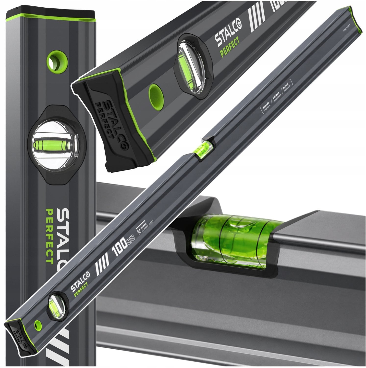 Stalco Perfect Aluminium Waterpas 100 cm