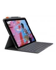 Logitech Slim Folio for iPad 10th gen GREY DEU CENTRAL Tastatur (920-011423)