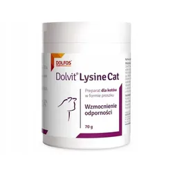 DOLFOS Dolvit Lysin Katze 70g Pulver für Immunität für Katzen