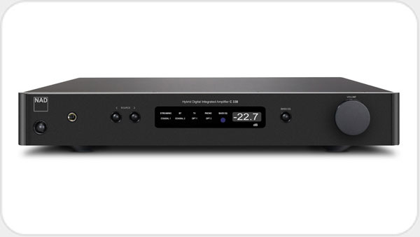 NAD C 338 Hybrid Digital DAC Verstärker *grafit* NA23047