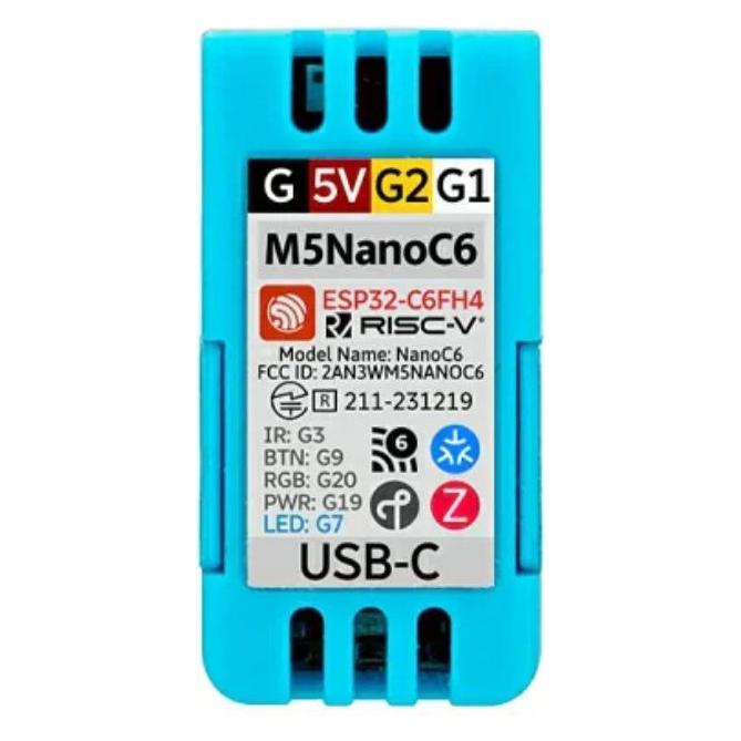 M5Stack M5NanoC6 ESP32-C6 Dev Kit (45362448)