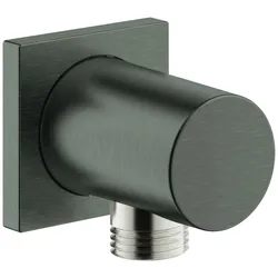 GROHE Wandanschlussbogen Rainshower 27076 Außengewinde hard graphite geb., 27076AL0 27076AL0