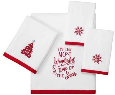 Avanti Linens Avanti Sparkle 4-Piece Towel Set (BH2T) - 4 Piece Towel Set