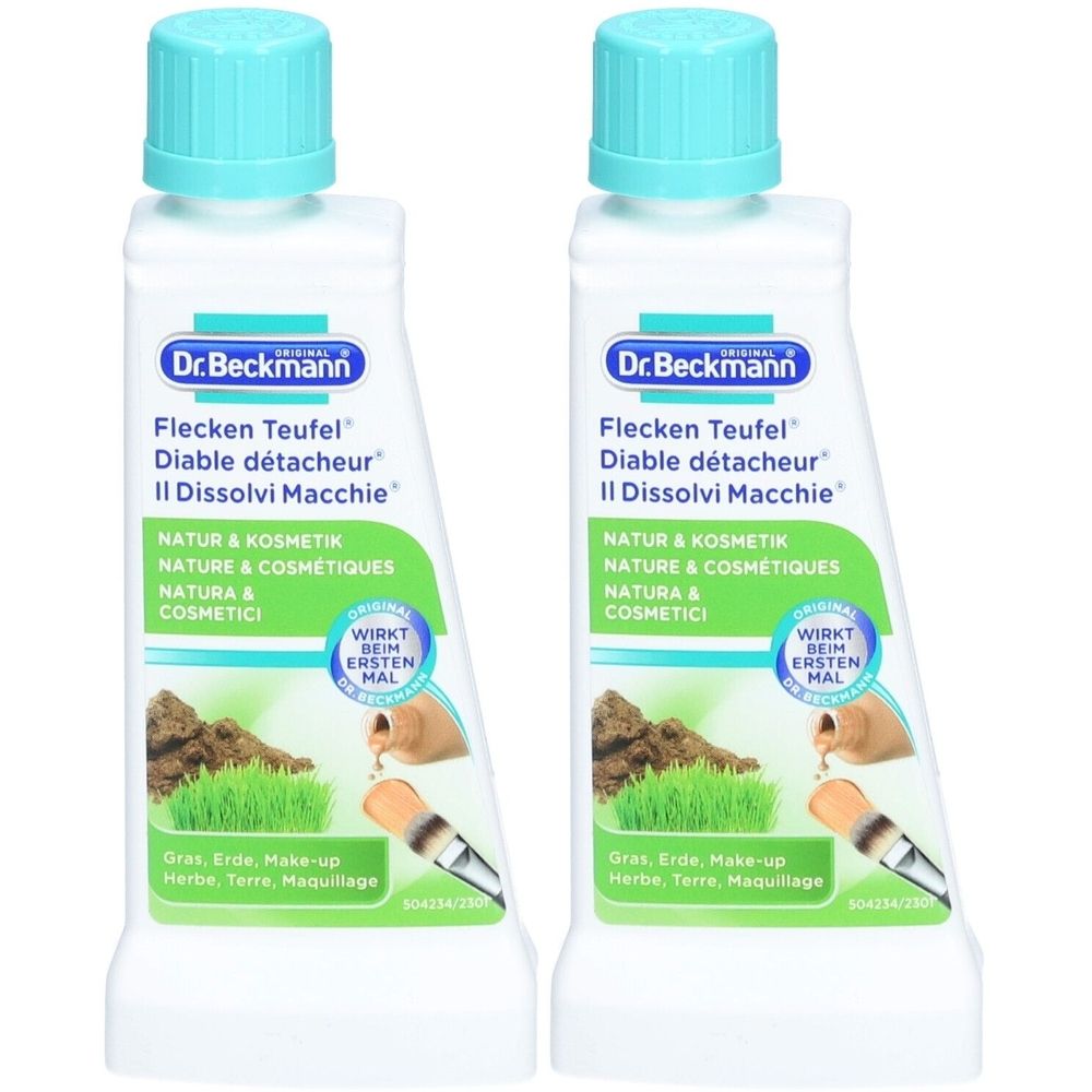 DR Beckmann Fleckentferner-Teufel Natur & Kosmetik x2 2x50 ml Liquidum
