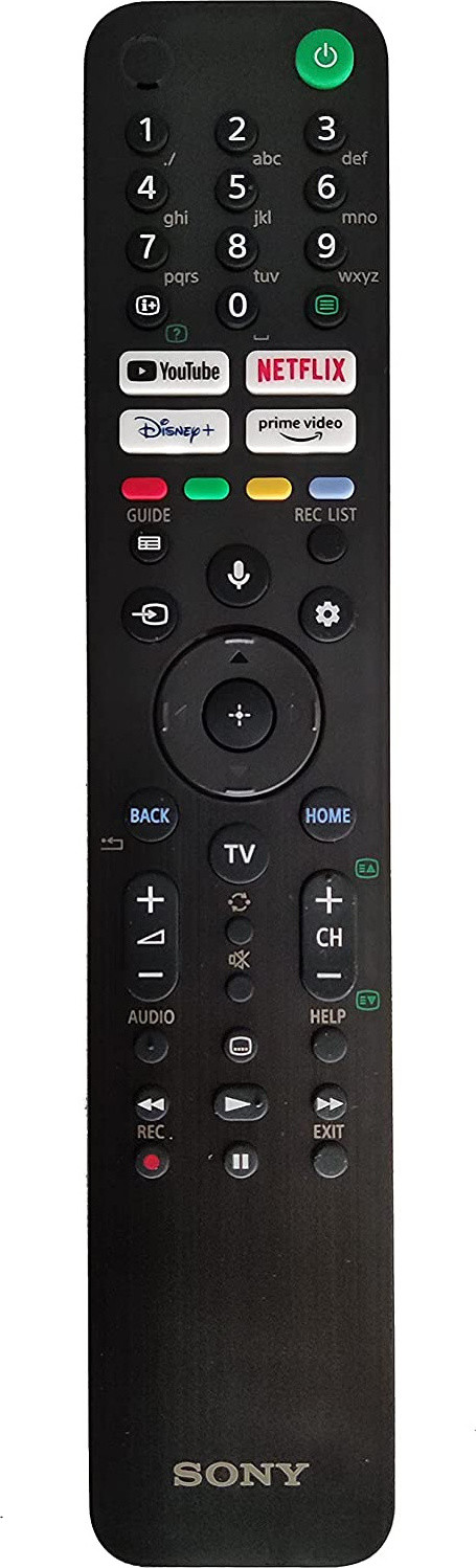 Originele Sony afstandsbediening voor XR-65A84J, XR-65X90J, XR-65X90SJ, XR-65X92J, XR-65X93J en XR-65X94J