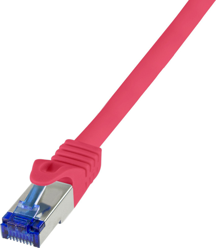 LogiLink Ultraflex Patchkabel Cat.6A S/FTP, Rood, 1,5 m