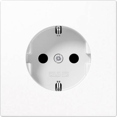 Jung Einsatz Schutzkontakt-Steckdose LS plus, LS design, LS 990 Alpinweiß LS1520KIWW 1 St.