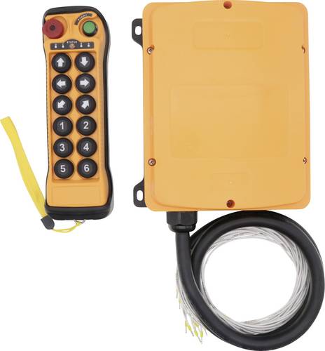 TRU COMPONENTS TC-Q1200 110-460V TC-14232316 Industrielle Funkfernsteuerung 12-Kanal, 110 - 460V 1 Set