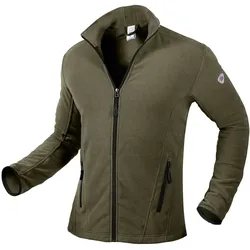 Fleecejacke "1694-641" - S - oliv