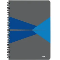 Leitz Collegeblock »Office« A4 kariert Polypropylen blau
