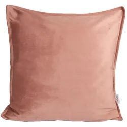 KISSENHÜLLE Samt&Sonders altrosa 40/40 cm