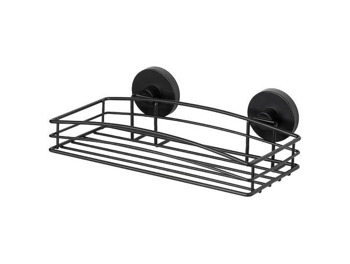 Étagère murale Vacuum-Loc Acier Noir 26 x 7 x 14cm