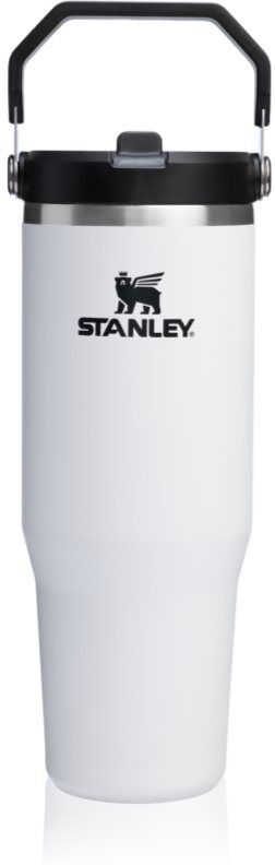 Stanley IceFlow™ Flip Straw 2.0 Tumbler gourde thermos en acier inoxydable Chalk 1 pcs