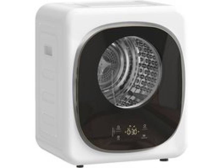 Sèche-linge à évacuation portable 4 Kg. sèche-linge 800 W compact. 5 modes de séchage. minuterie. blanc