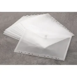 Schnittmustertaschen, transparent, 10 Stück