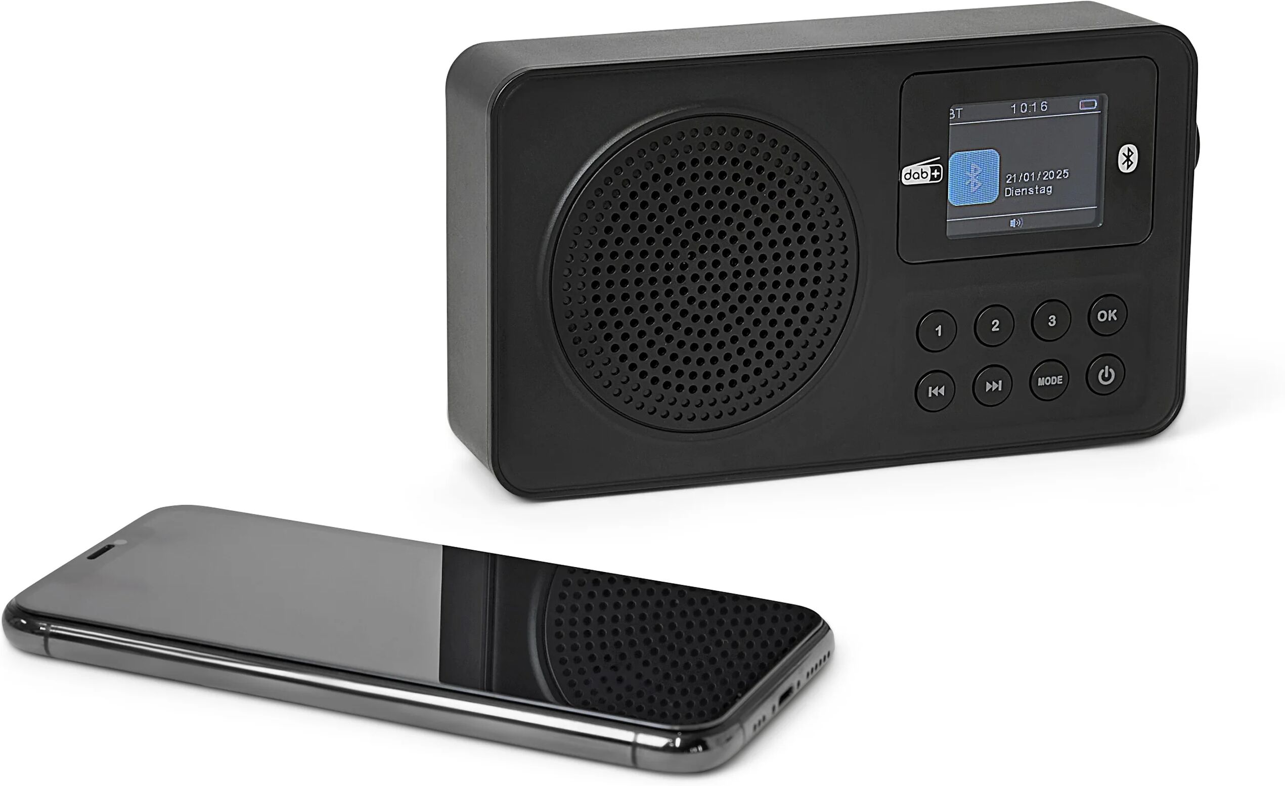 Tchibo - Dab+/ FM-Radio - schwarz