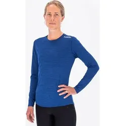 FUSION Damen Hemd WOMENS C3 LS SHIRT, Größe XL in Blau Blau
