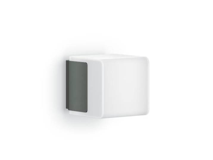 Steinel LED Außenwandleuchte L 835 SC Connect, smarte Wandlampe außen, Bewegungsmelder, dimmbar, vernetzbar per App, Zeitschaltuhr, 3000 K, Anthrazit