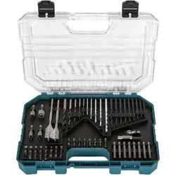 Makita, Bits, Bohrer-Bit-Set (Innensechskant, Kreuz Phillips PH, Kreuz Pozidriv PZ, Schraubschlitz)