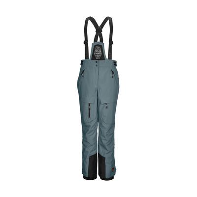 Skihose KILLTEC "KSW 204 BYS SKI PNTS", Jungen, Gr. 152, Normalgrößen, blau (graublau), Obermaterial: 100% Polyester.Futter: 100% Polyester.Füllung: 100% Polyester, Hosen Skihose, Wasserdichte, atmungsaktive Skihose mit verstellbarem Latz und Trägern