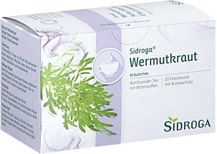 Sidroga Wermutkraut Tee Filterbeutel 20X1.0g
