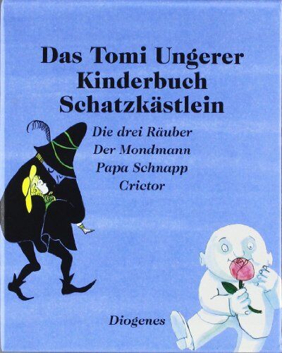 Tomi Ungerer - Das Tomi Ungerer Kinderbuch Schatzkästlein: Die drei Räuber. Der Mondmann. Papa Schnapp. Crictor - Preis vom 09.10.2026 07:28:09 h