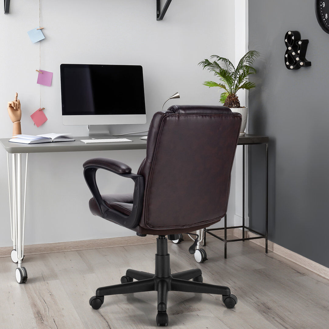 Latitude Run Aaleigha Executive Chair 65cm W X 65cm D