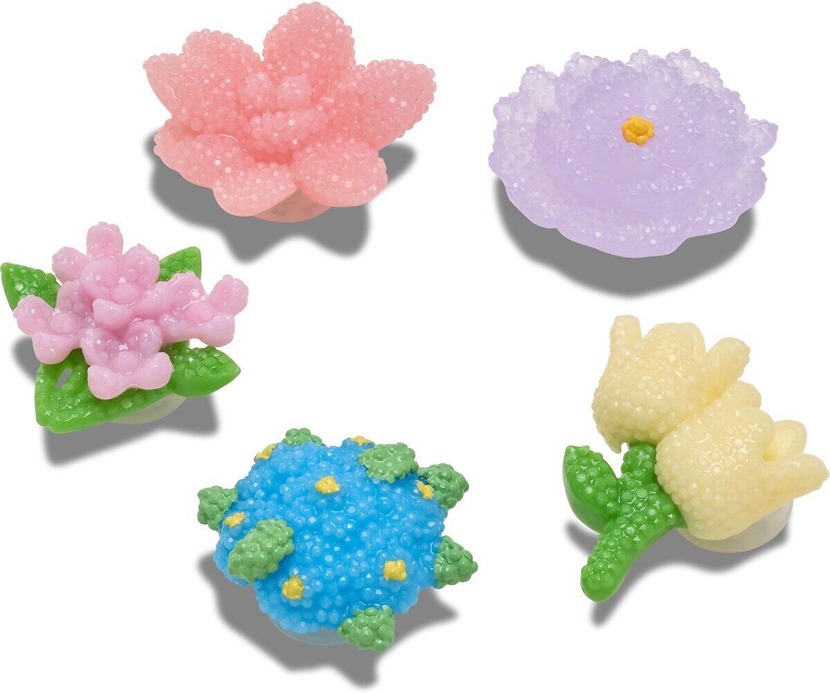 CROCS Lot de 5 Jibbitz Beaded Flowers