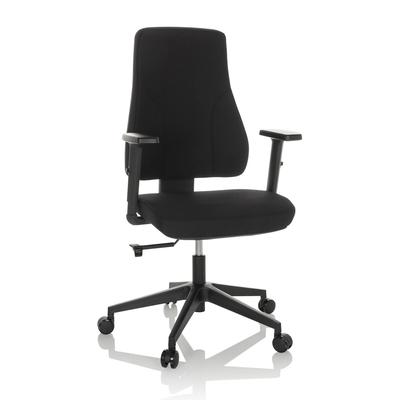 Bürostuhl / Drehstuhl MATHES Stoff schwarz hjh OFFICE