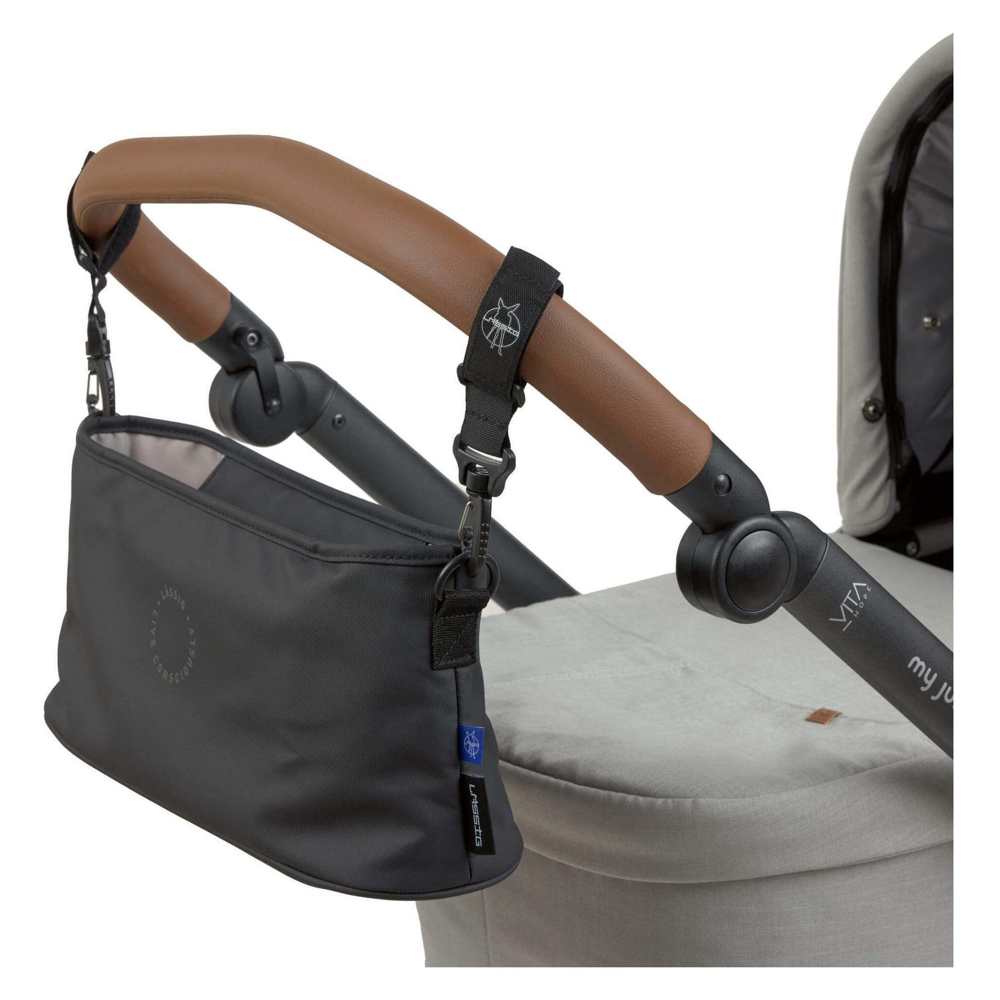 Lässig Kinderwagentasche Black (11070140000)