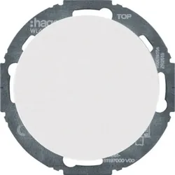 Hager Nebenstellen-Einsatz für Universal-Drehdimmer Komfort, UP, Serie R.classic, polarweiß glänzend
