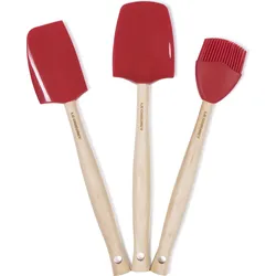Craft Küchenzubehör kirschrot 3 St.