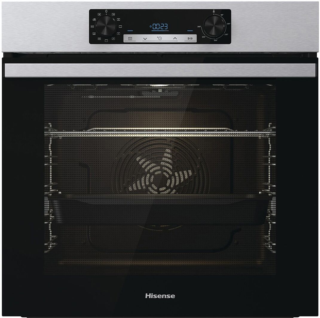 Hisense Horno multifunción con limpieza AquaClean - BI62216AX. Inox
