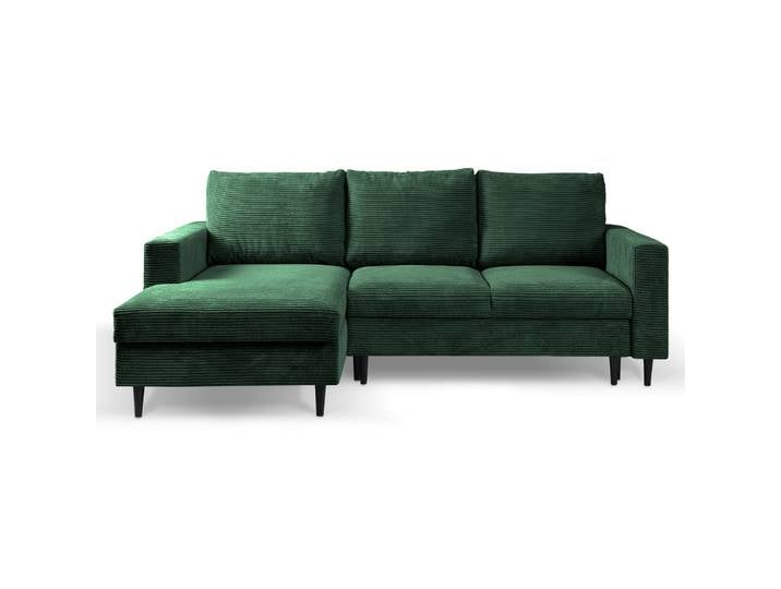 Ecksofa mit Schlafunktion Nalika, L-förmig, mit Stauraum,