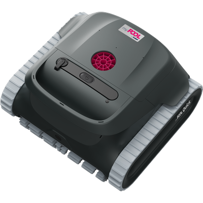 Poolroboter MY POOL BWT "»myPOOL Quick« akkubetrieben", blaugrau, B:48cm H:35cm L:52cm, Kunststoff, Polyvinylchlorid (PVC), Poolbodensauger