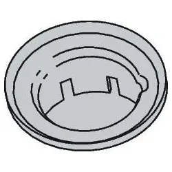 Hansgrohe Schlauchfutter 3-Loch Wannenarmatur , 97746000 97746000