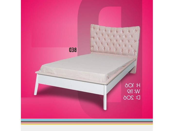 Xlmoebel Einzelbett Holzbett Chesterfield mit elegantem Design und hohem Komfort (Einzelbett, Bett), Hergestellt in Europa