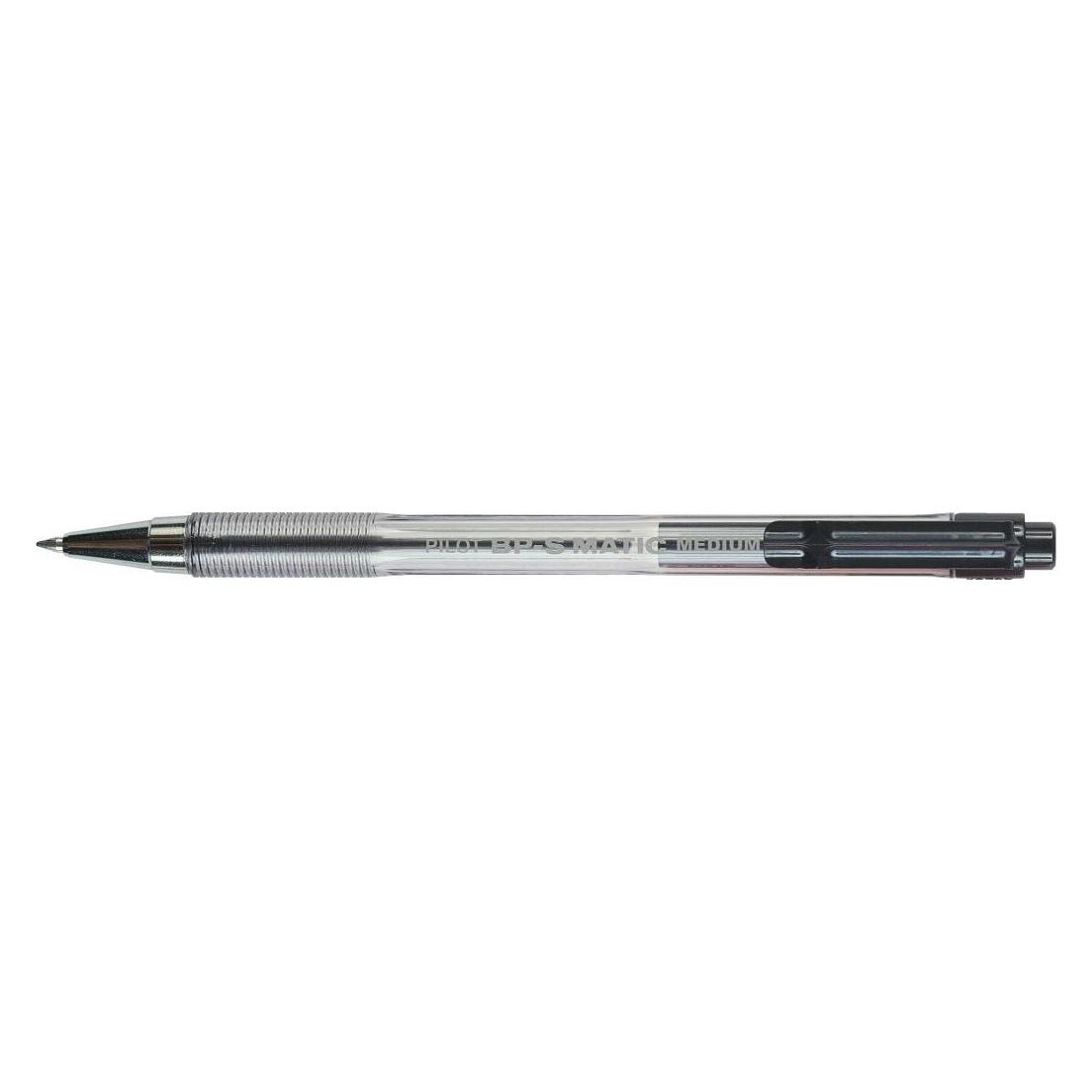 Pilot Druckkugelschreiber BPS-Matic Medium, schwarz (1x) (156427)