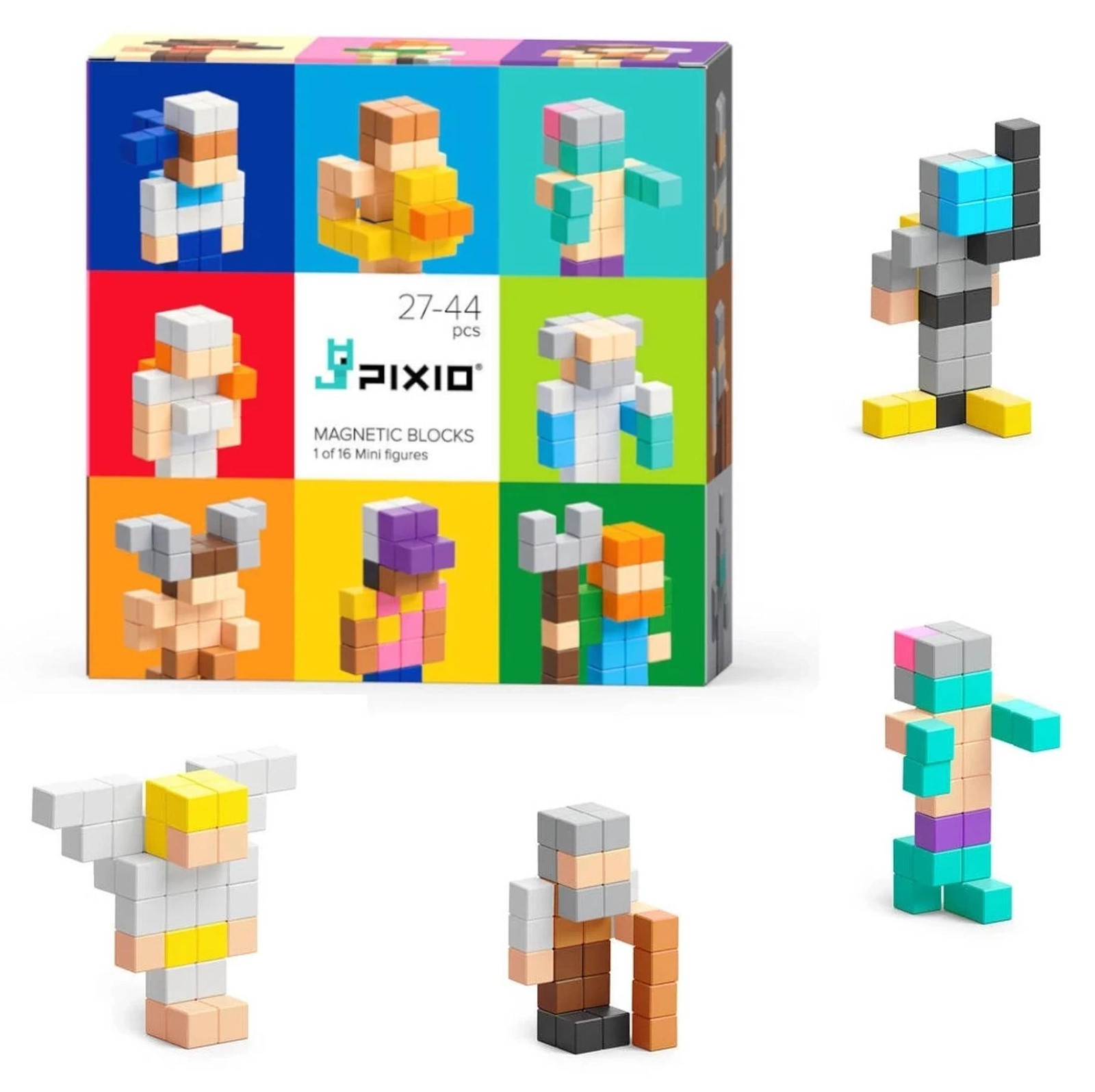 Move N See Pixio Mini Figuren Verrassingsserie Bouwstenen