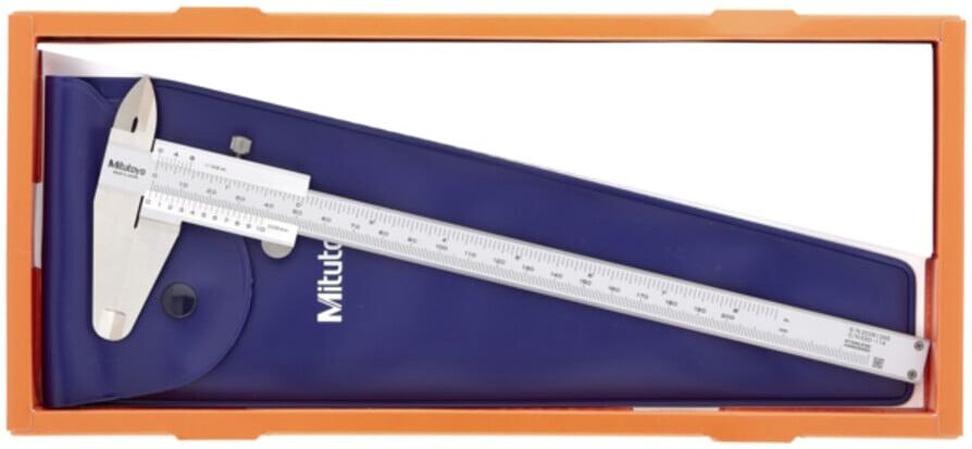 Mitutoyo Nonius Messschieber 0-200mm/0-8", 0,05mm, Metrisch/Inch (530-114)