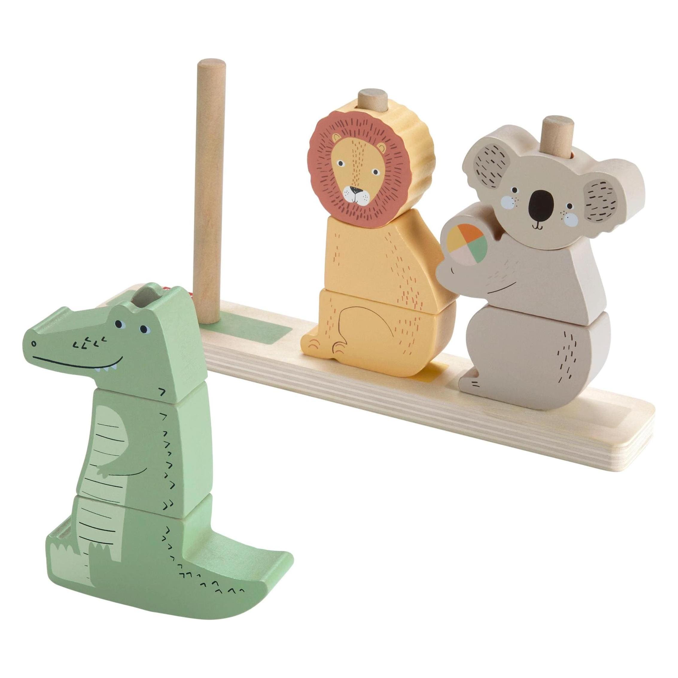 Fisher-Price Stapel-Tierwelt aus Holz (HXV04)
