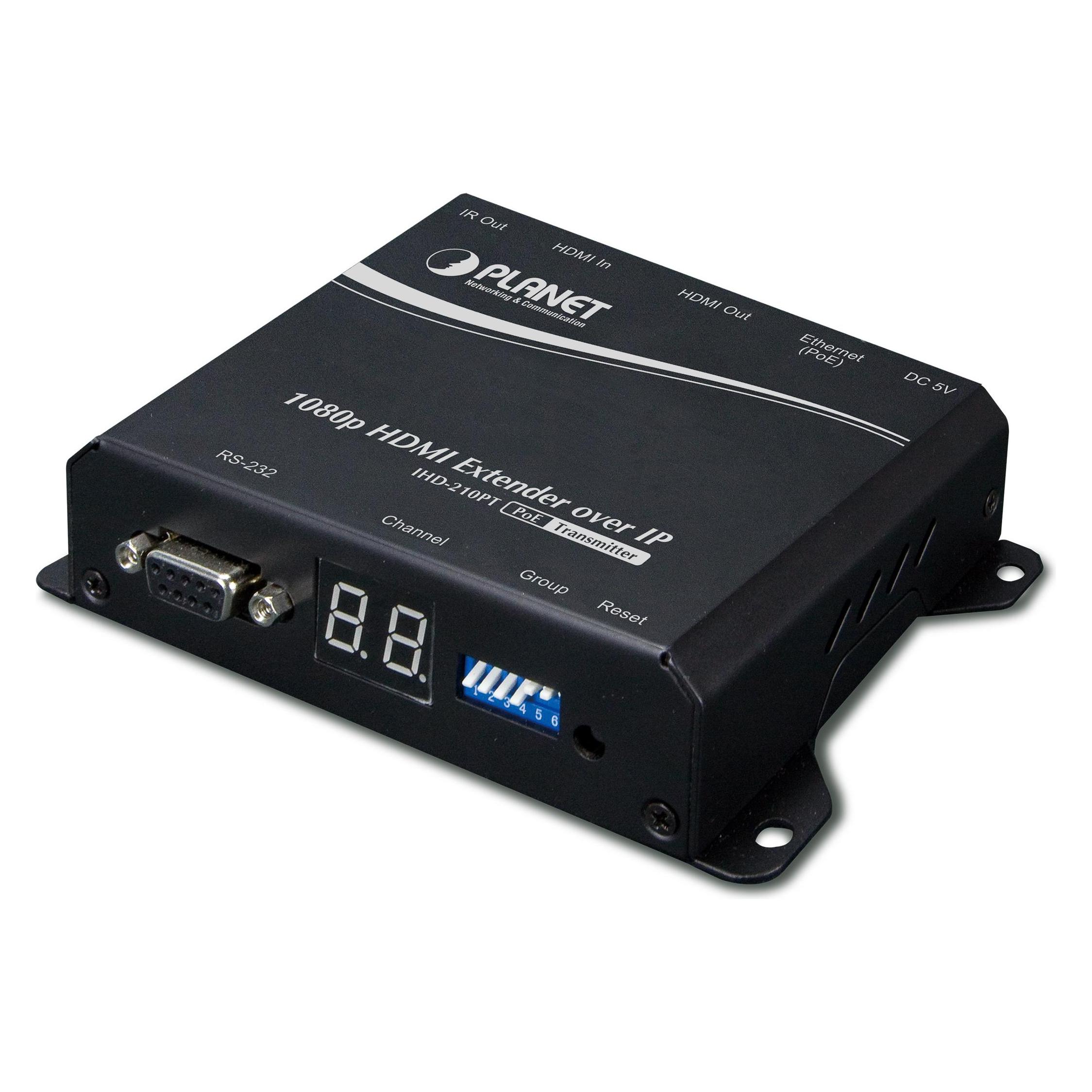 Planet High Definition HDMI Extender Transmitter over IP (IHD-210PT)