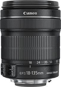 Canon EF-S 18-135 mm F3.5-5.6 IS STM 67 mm Filtergewinde (Canon EF-S Anschluss) schwarz